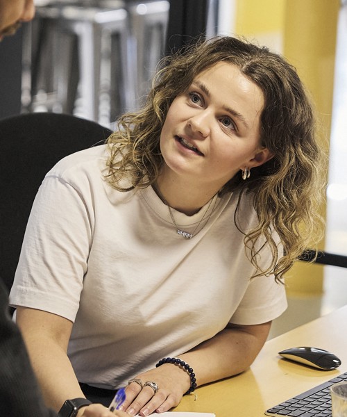 Andrea Fuglsang Olesen, marketingkonsulent i Ørskovgruppen