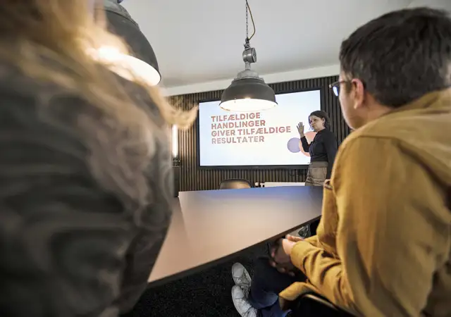 Tilfældige handlinger giver tilfældige resultater - Ørskovgruppen