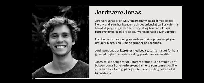 Brug brugerundersøgelser til at sætte ansigt på målgruppen med en persona
